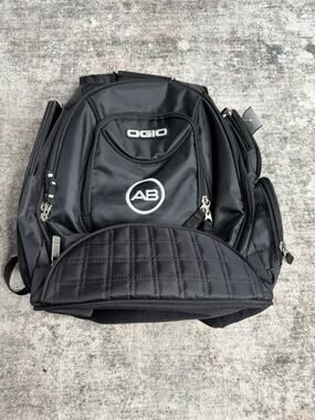 OGIO Metro Computer Laptop Backpack, Black AB Embroidery NWOT
